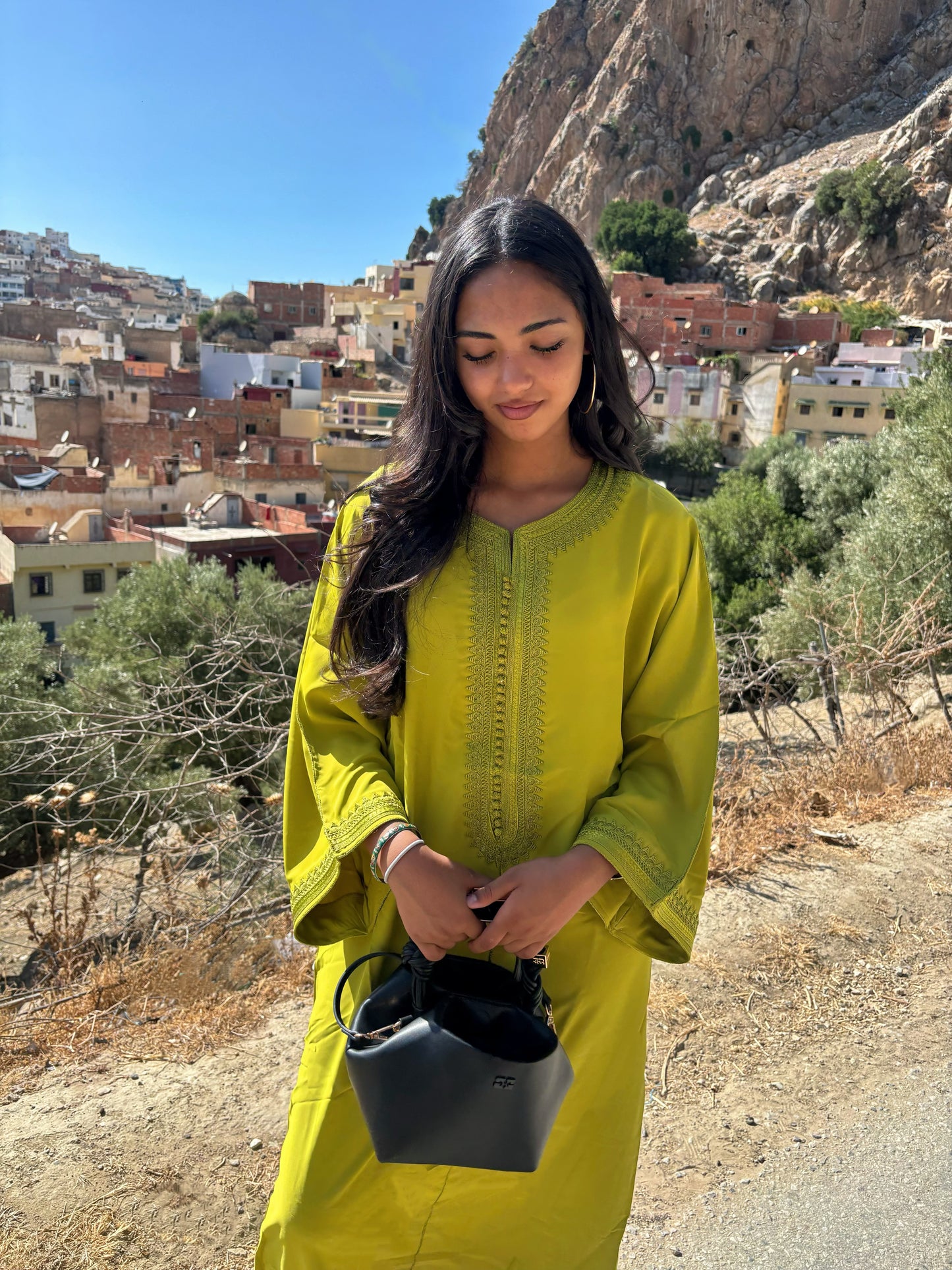 Gandoura Vert anis