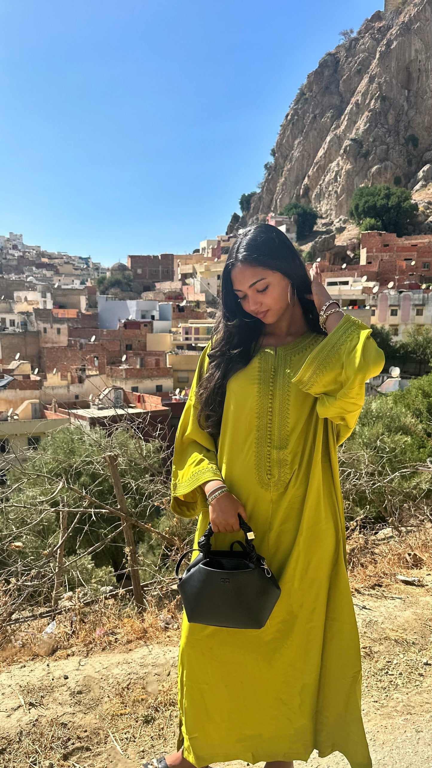 Gandoura Vert anis