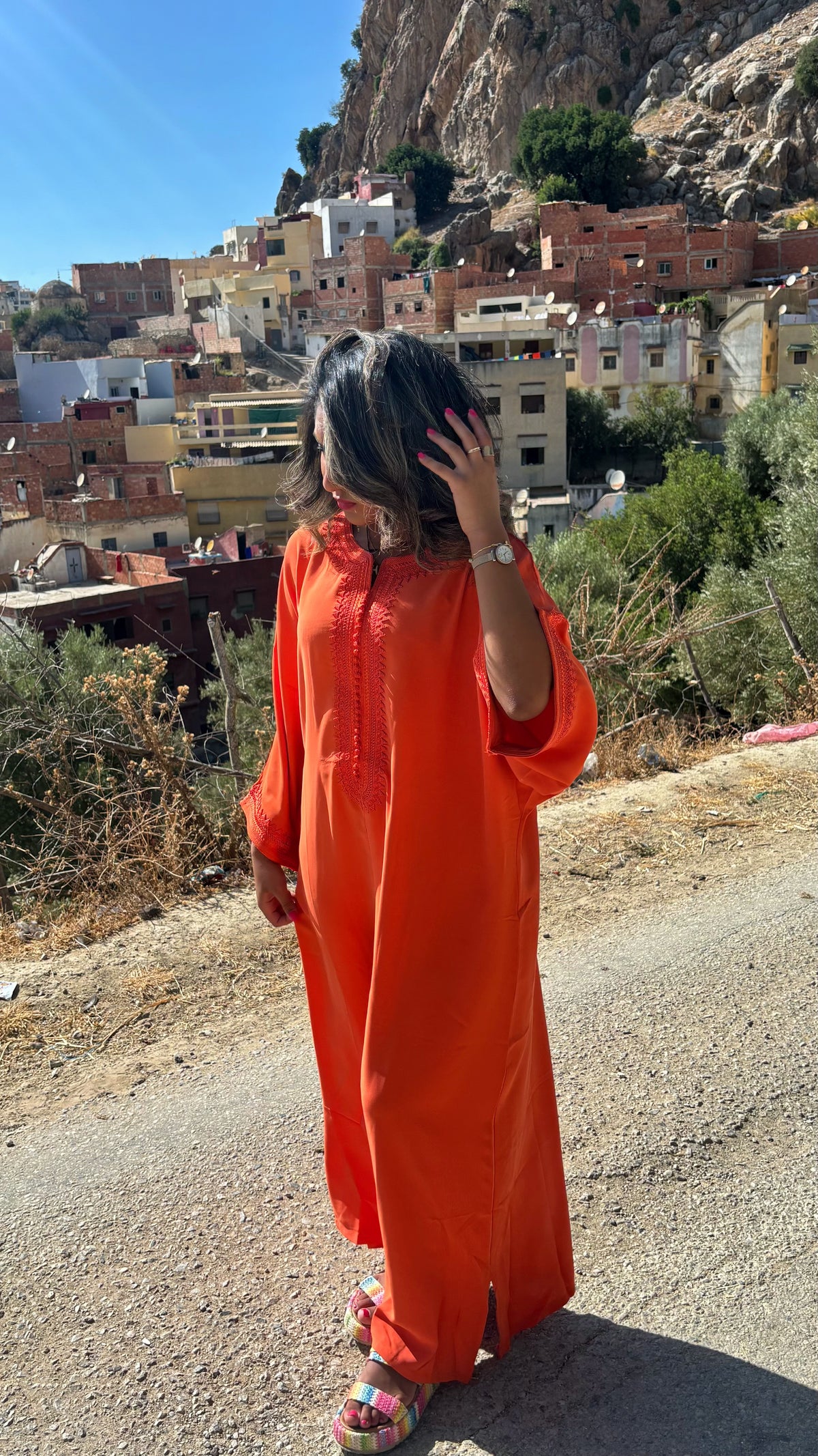 Gandoura Orange