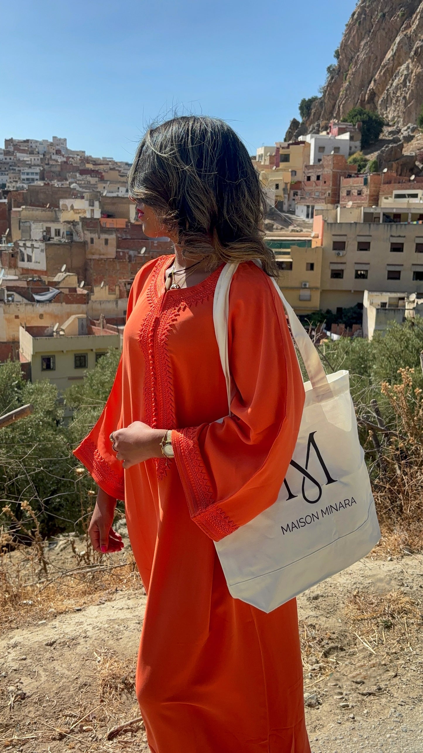 Gandoura Orange