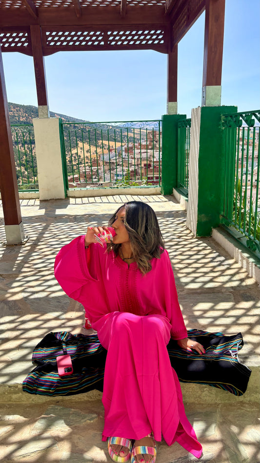 Gandoura fuchsia
